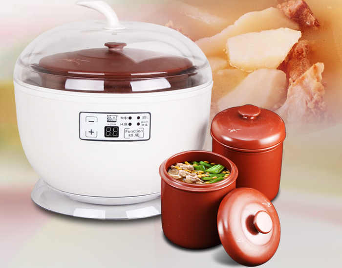 过期 yili 依立 dz54d18紫砂隔水电炖盅99元