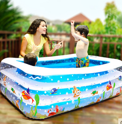 倍护婴儿童游泳池小孩宝宝充气游泳池超大型家庭海洋球池戏水池