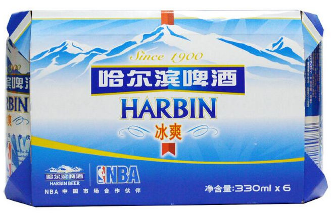 harbin哈爾濱啤酒冰爽330ml24罐