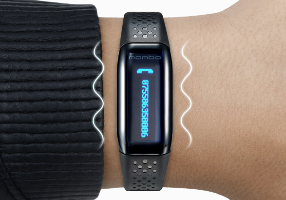 移动端乐心mambohr智能心率手环光感版