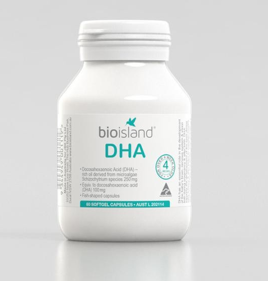 直邮包税:bio island 生物岛 婴幼儿海藻油dha软胶囊 60粒