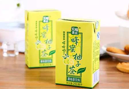天喔茶庄蜂蜜柚子茶250ml16盒2箱