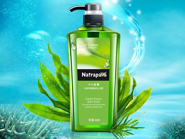 十八本草保湿香薰精油沐浴露650ml