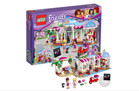 过期 lego 乐高 friends系列 41119 心湖城纸杯蛋糕咖啡厅￥279 00