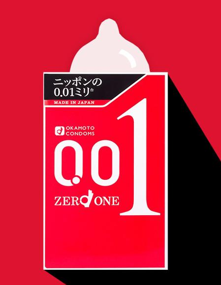 okamoto冈本001超薄安全套001mm3个装