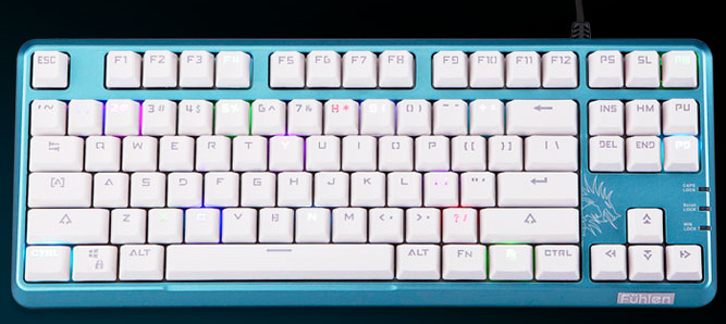 过期 fühlen 富勒 sm680r rgb背光 机械键盘125.9元包邮