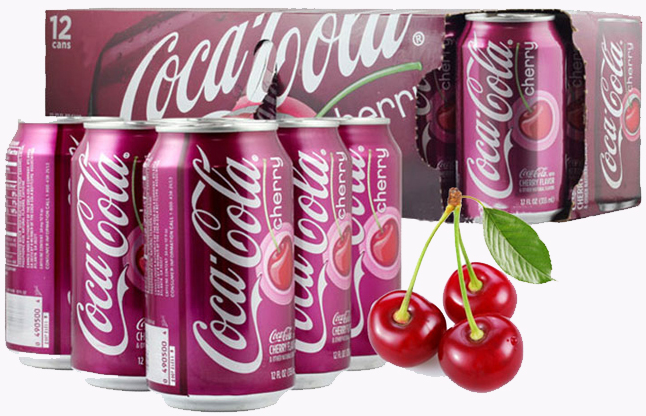 移动端cocacola可口可乐樱桃味355ml12罐