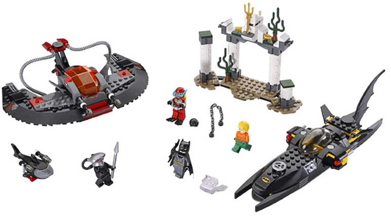 lego 乐高 超级英雄系列 black manta 76027 深海攻击*2