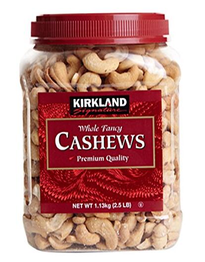 柯可蓝kirkland盐焗大腰果1130g罐临期